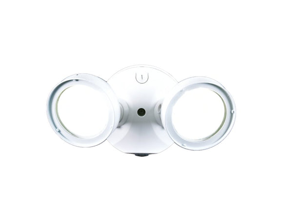 Halo Lumen Selectable White Dusk to Dawn LED Floodlight Fixture TGS2S402DRRW (White)