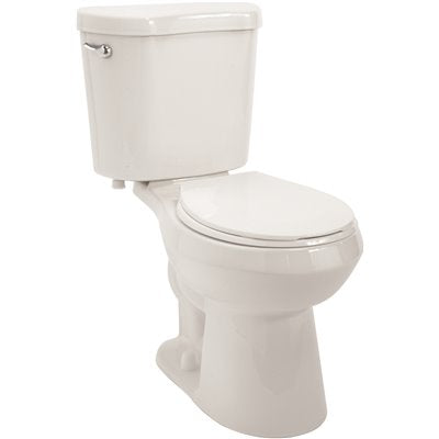 Premier Select 2-Piece 1.28 GPF Single Flush Round Bowl Toilet (1.28 GPF, White)