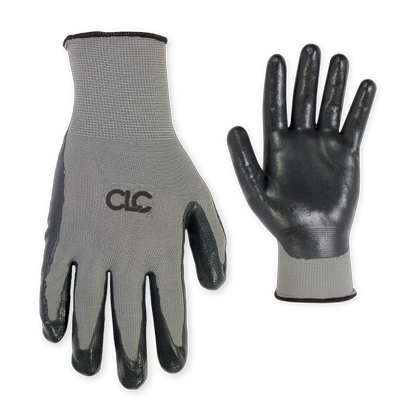 Custom Leathercraft Nitrile Dip Gloves Medium