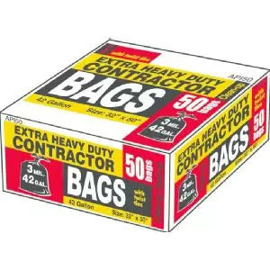 H.B. Smith Tools 42 Gal. Contractor Bags 50 Bags/box