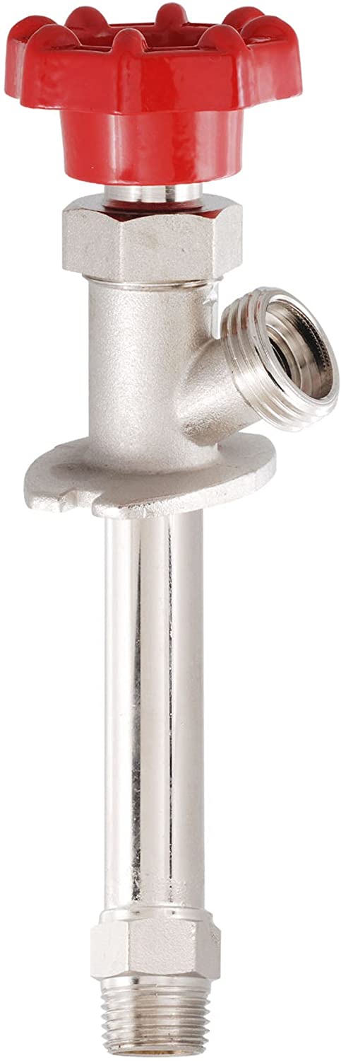 LDR Industries 6-inch Frost Proof Sillcock, Chrome Plated