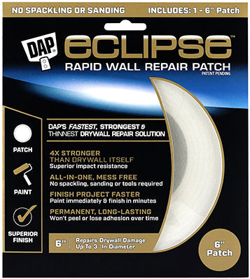WALL REPAIR 6 IN ECLIPSE RAPID PATCH