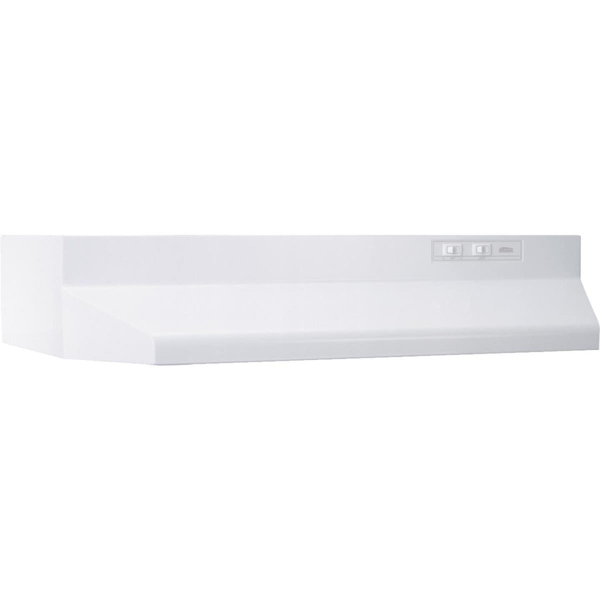 BroanNutone 40000 Series 30 In. Ducted White Range Hood West