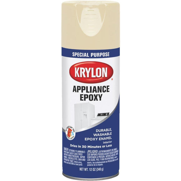 Krylon Gloss Epoxy Almond 12 Oz. Appliance Spray Paint