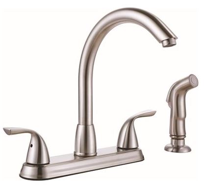 Premier Sanibel Two-Handle Kitchen Faucet with Side Spray