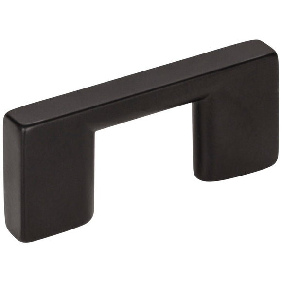 Jeffrey Alexander 32 mm Center-to-Center Matte Black Square Sutton Cabinet Bar Pull (Matte Black)