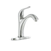 Home2O Lavatory Faucet Single Handle 1 Hole Install with Push Pop Up Brushed Nickel (4)