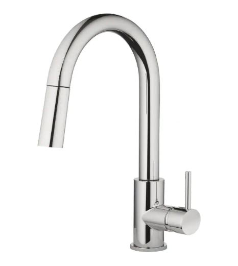 Home2O Single-Handle High ARC Pull Down Kitchen Faucet in Chrome (Chrome)