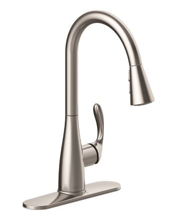 Seasons Westwind Single-Handle Pull-Down Sprayer Kitchen Faucet in Stainless Steel (Stainless Steel)