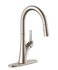 Seasons® Westwind™ Single-Handle Pull Down High-Arc Kitchen Faucet In Stainless Steel (Stainless Steel)