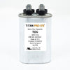 Titan Pro Run Capacitor 15 MFD 370 Volt Oval (15 MFD 370 Volt (TOC15))