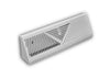 Truaire Stamped Sunburst Baseboard Diffuser (15 Long Steel White)