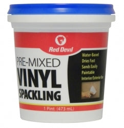 Red Devil 1-Pint Vinyl Spackling (1 Pint, White)