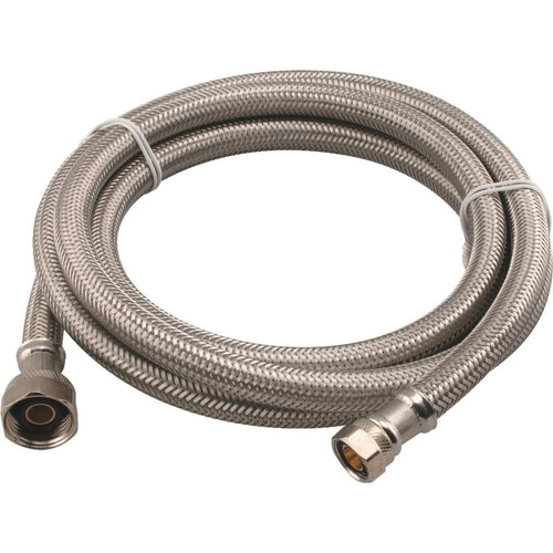 Do it Best 3/8 In. C X 1/2 In. F X 72 In. Stainless Steel Faucet Connector