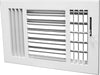 Continental Sidewall/Ceiling Register 3-Way
