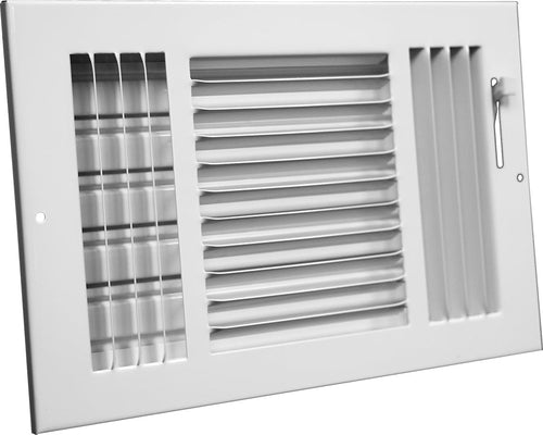 Continental Sidewall/Ceiling Register 3-Way