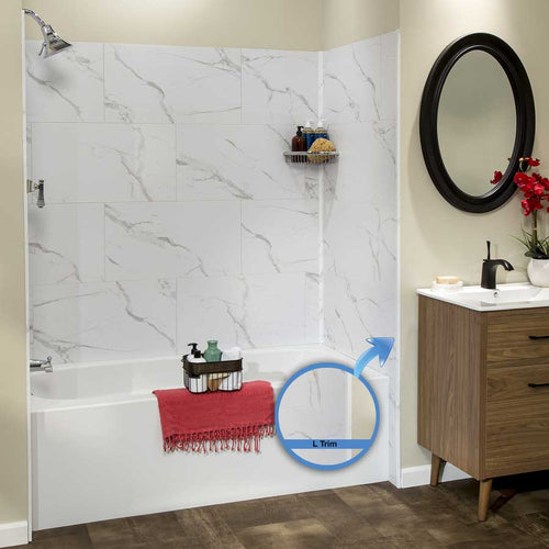Palisade Carrara Marble Trims