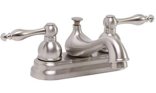 Premier Wellington Ceramic Disc Bathroom Faucet With Teapot Style Handles