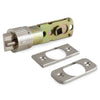 Premier Lock Satin Nickel Finish 6 Way Adjustable Drive-In Latch With 2 Faceplates