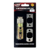 Premier Lock Satin Nickel Finish 6 Way Adjustable Drive-In Latch With 2 Faceplates