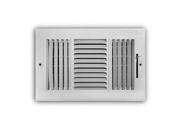 Truaire Smoothglide 3-Way Aluminium Ceiling/Sidewall Register