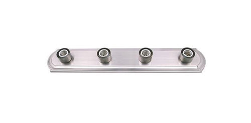 Monument 4-Lights Brushed Nickel Bath Light