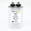 Titan Pro Run Capacitor 15 MFD 370 Volt Oval