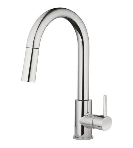 Home2O Single-Handle High ARC Pull Down Kitchen Faucet in Chrome