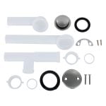 Danco Touch-Toe Tub Drain Kit with Brushed Nickel Trim