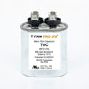 Titan Pro Run Capacitor 5 MFD 370 Volt Oval (5 MFD 370 Volt (TOC5))