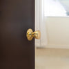 Design House Tulip 2-Way Latch Passage Door Knob in Polished Brass (Polished Brass)