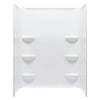 Blevins White Elite Tub Surround Wall