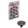 Hardware Resources Elements Button Vienna Retail Packaged Cabinet Knob