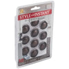 Hardware Resources Elements Button Vienna Retail Packaged Cabinet Knob