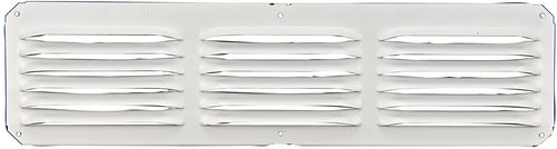 Lomanco C416w Aluminum Cornice Vents, 4 X 16, White