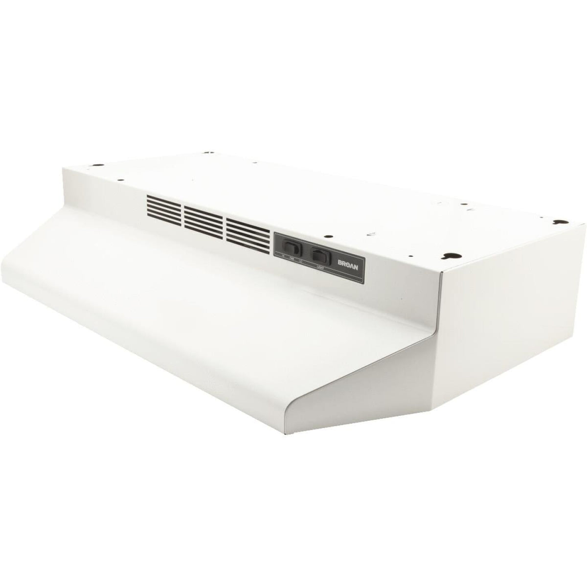 BroanNutone 41000 Series 30 In. NonDucted White Range Hood West