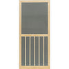 Kimberly Bay 1 in. x 36 in. x 80 in. 5-Bar Stainable Screen Door, Unfinished