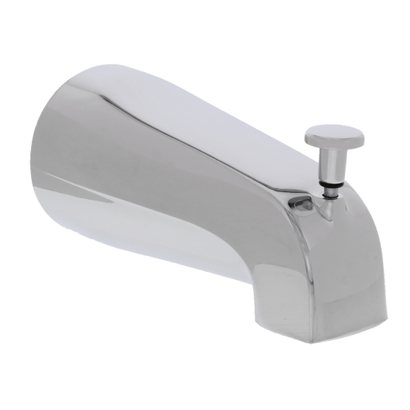 Howard Berger Front Diverter Tub Spout, Chrome Plated